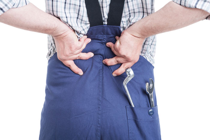 profesiones que más dolor de espalda generan